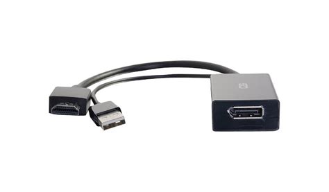 C2g 4k Hdmi To Displayport Adapter Hdmi To Dp Active Video Adapter