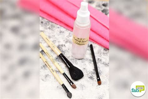 DIY Makeup Brush Cleaner (Without Harsh Chemicals) | Fab How