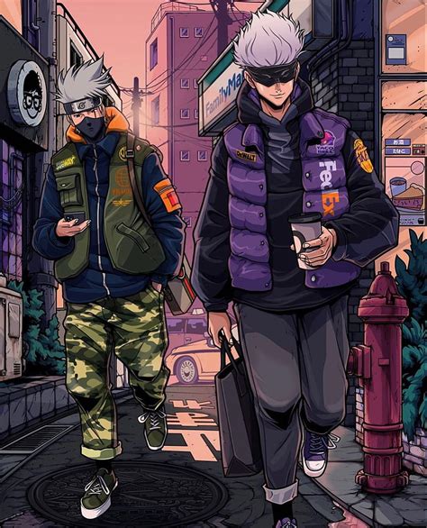 Gojo Satoru And Kakashi