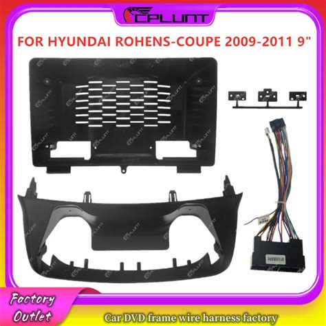 Cplunt Din Car Stereo Radio Frame Fascia Adapter For Hyundai Rohens