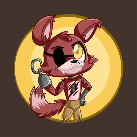 Foxy The Pirate Fox Five Nights At Freddys 2 Pin Teepublic