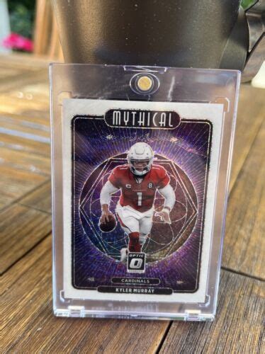 Kyler Murray 2021 Panini Donruss Optic Mythical White Sparkle Prizm 1 1