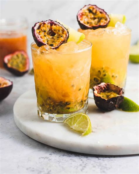 Passion Fruit Caipiroska Bakes By Chichi Recipe Fruit Passion