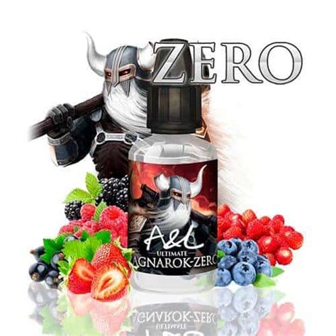 A L Ultimate Ragnarok Zero Sweet Edition 30ml Makutiiviste Makutalo