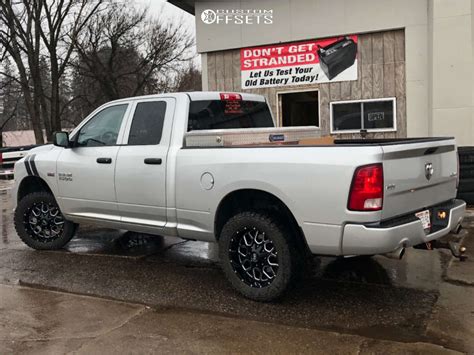 2014 Ram 1500 With 20x9 Hardrock Gunner And 33 12 5R20 Kenda Klever R T