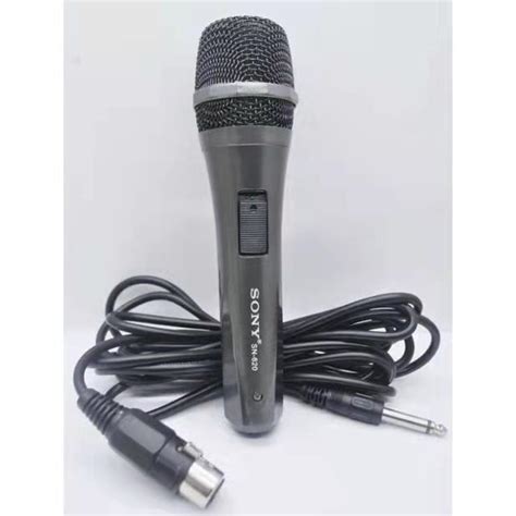 Sony Professional Dynamic Wired Microphone Meters Cable Sn