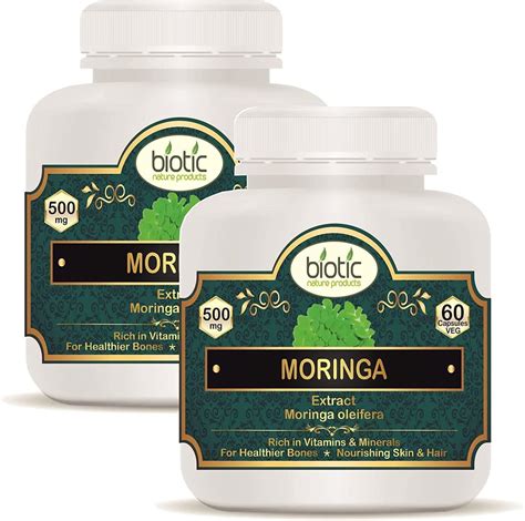 Amazon Veena Biotic Moringa Oleifera Leaf Extract Supplement