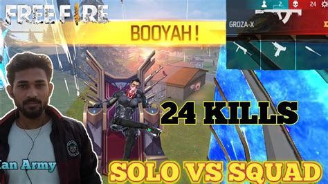 Freefire 🔥 Solo Vs Squad Ump Ak47 21 Total Kills 🤯 Garena Free Fire