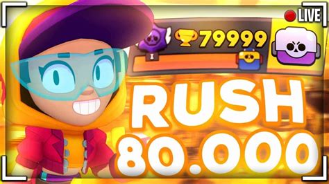 🔴live Brawl Stars Fr Je Rush Les 80k En Brawl Ball Je Commence Par Tout Rush 1100 🔴 Youtube