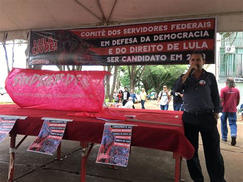 Federais criam Comitê em defesa da democracia e do direito de Lula ser