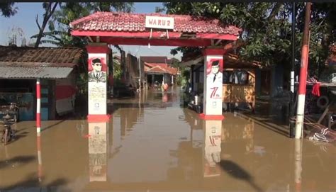 Banjir Brebes Meluas Ratusan Hektare Lahan Pertanian Di Desa Terendam