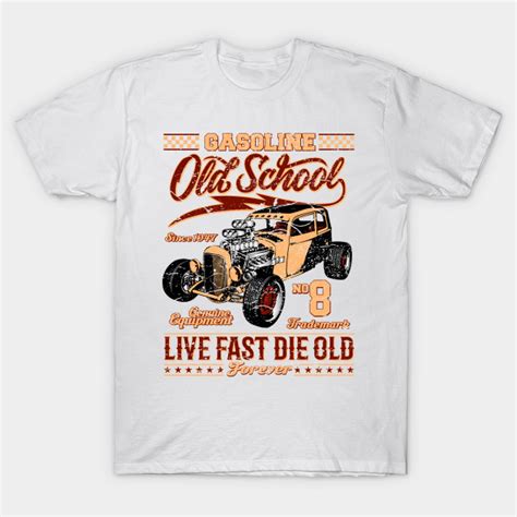 Old School Rockabilly Hot Rod Hot Rod T Shirt