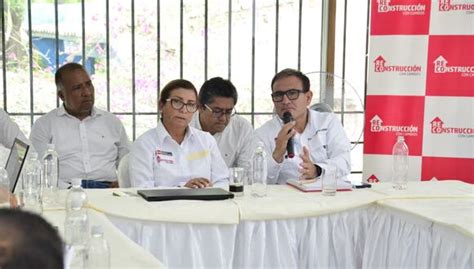 Piura Alcalde Pide A Arcc Acortar Plazos Para Licitación Plan Integral