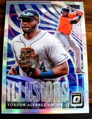 Donruss Optic Oi Yordan Alvarez Rc Astros Illusions Prizm Nm Mt