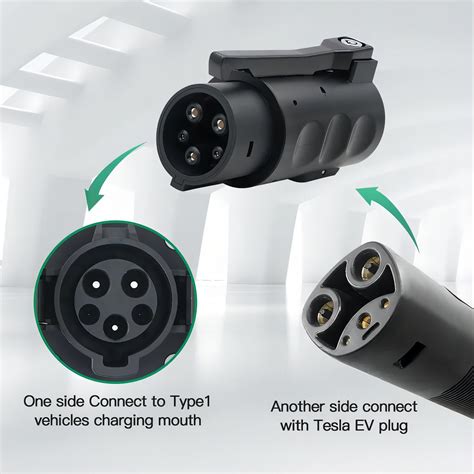 Chademo 80A Electric Vehicle Charge Adaptor Charger Supercharger Type1