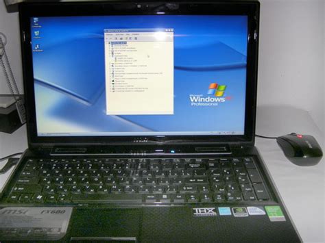 Установка Windows XP на ноутбук MSI FX600. | ELLEXDev Studio