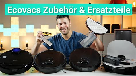 Ecovacs Zubehör & Ersatzteile - Diese Teile passen und sind ...