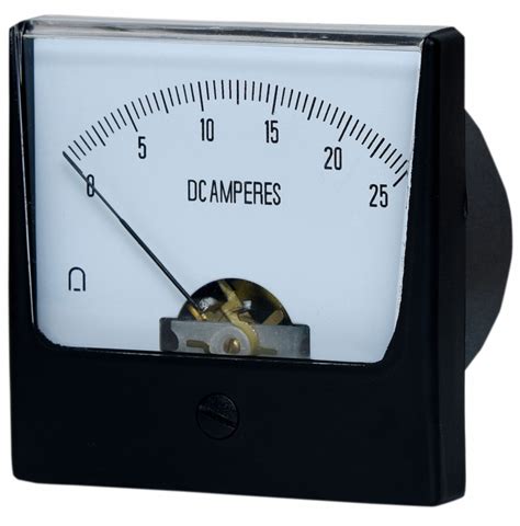 Grainger Approved Analog Panel Meter Dc Current 0 25 Dc A 12g41912g419 Grainger