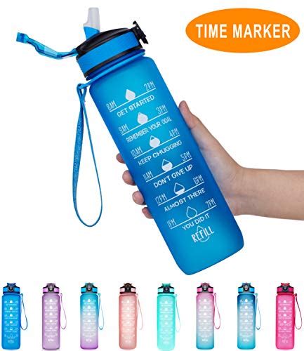 Top 12 BEST Water Bottle with Time Markings 2021 | Waist Healthy