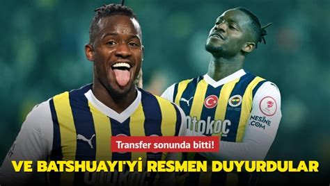 Ve Michy Batshuayi Yi Resmen Duyurdular Transfer Sonunda Bitti