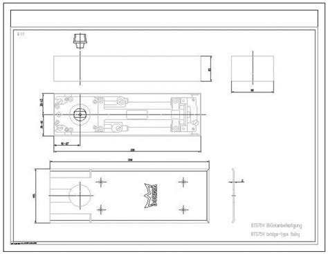 Cad Detail Bts V Dormakaba Heinze De