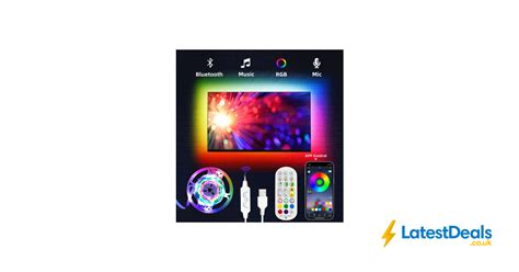 Daymeet 3M RGBIC LED TV Backlight 7 99 At Amazon