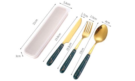 Up To Off Or Piece Ceramic Handle Stainless Steel Cutlery Set