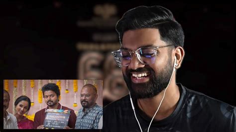 THALAPATHY 68 Poojai Video REACTION Venkat Prabhu Thalapathy Vijay