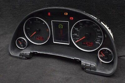 AUDI A4 B6 B7 8E 05 08 Mph Color Speedometer Instrument Cluster MFA