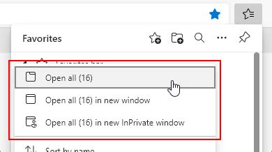 Add To Favorites Bar In Microsoft Edge - Bios Pics