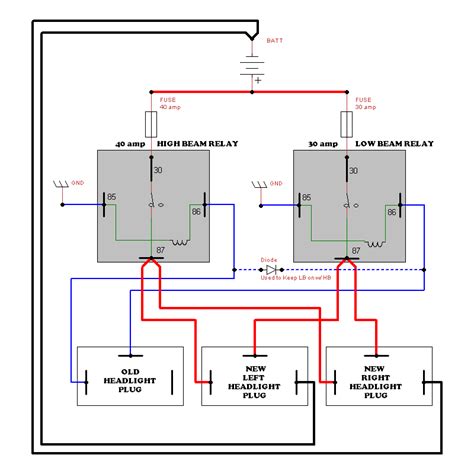 60 Series Landcruiser Headlight Wiring Diagram Wiring Diagram