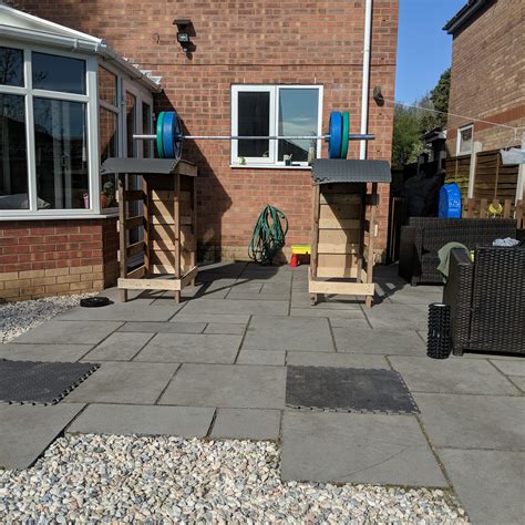 New garden gym set up. : r/weightlifting