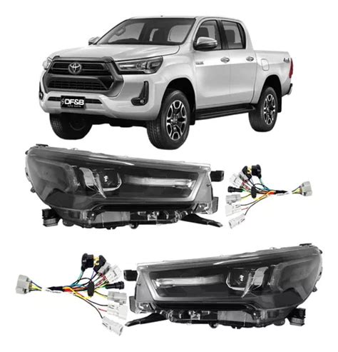 Par Farol Hilux Srx Led A Novo Serve Sr Srv A