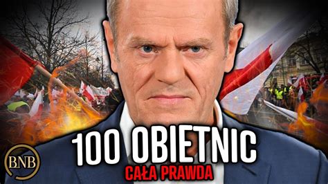 100 OBIETNIC TUSKA OSTATECZNE ROZLICZENIE YouTube