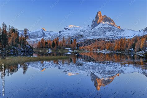 Foto Stock Italy Dolomites Belluno Mountain Becco Di Mezzodi