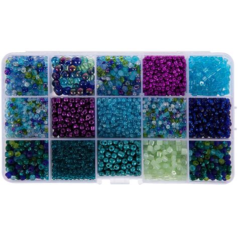 Sea Breeze Glass Bead Mix Hobby Lobby 2212942