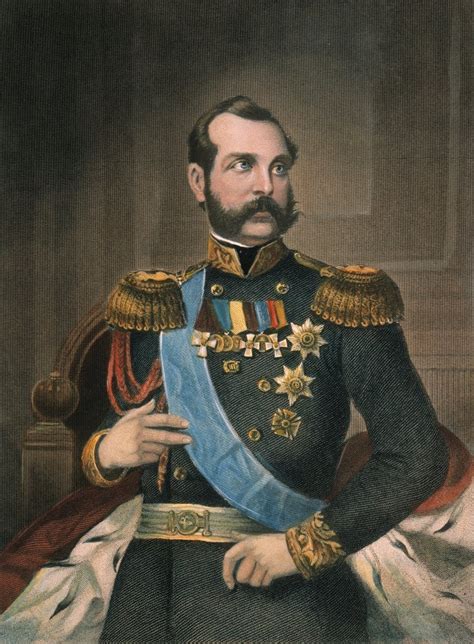 Czar Alexander Ii Of Russia N American Mezzotint Poster