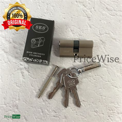 Jual Silinder Kunci Pintu Solid Brass Mm Ses Cylinder Shopee