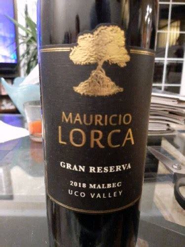 Mauricio Lorca Gran Reserva Malbec Vivino Brasil