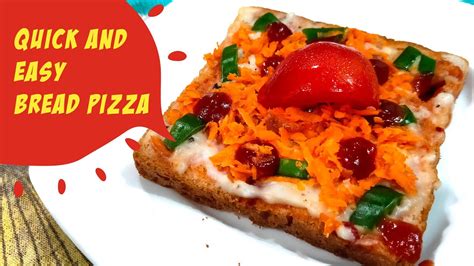 Quick Easy Bread Pizza