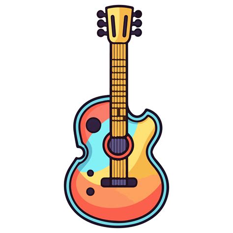 Cartoon Bass Guitar Png