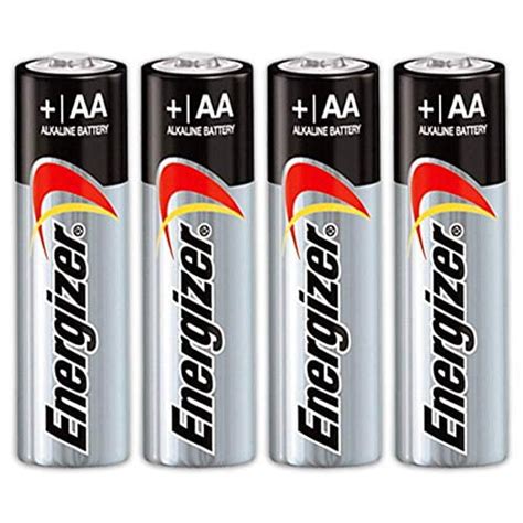 4 Count Energizer Aa Batteries Double A Battery Max Alkaline Long Lasting Leak Resistant The