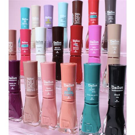 Kit de Esmaltes Coleção QUERIDINHOS DAILUS Shopee Brasil