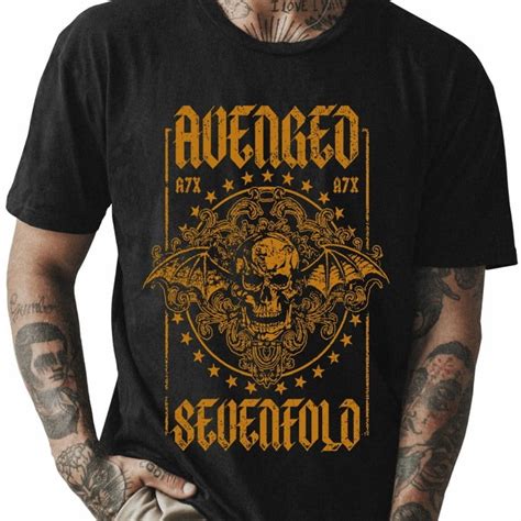 Camiseta Avenged Sevenfold Rockwear Preta Elo