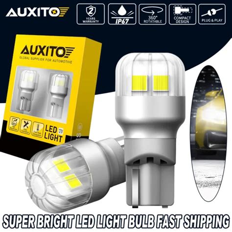 AUXITO T15 W16W 921 LED Backup Reverse Light Canbus Wedge Car Globe