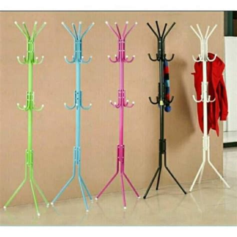 Jual [1700gr] T102 Gantungan Berdiri Standing Hanger Multifunction Hanger Baju Hanger