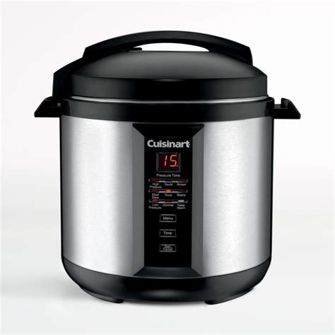 Cuisinart Quart Electric Pressure Cooker Crate And Barrel