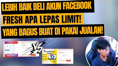 Keuntungan Dan Kerugian Beli Akun Facebook Fresh Lepas Limit Untuk