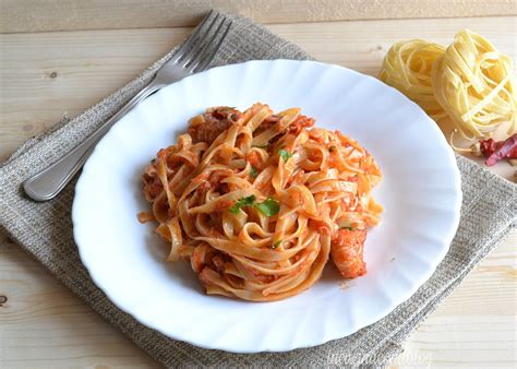 TAGLIATELLE CON GLI SCAMPI In Cucina Con Il Blog