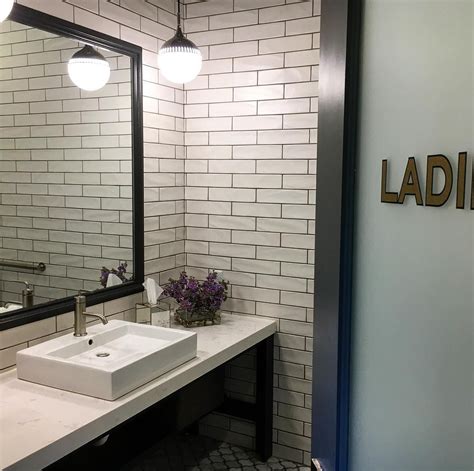 718 Venue ladies restroom is complete. #ahickmandesign #interiordesign ...